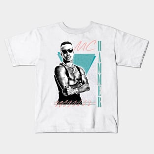 MC Hammer / Retro Style Fan Art Design Kids T-Shirt